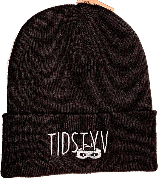 Beanie with Tidstyv Logo