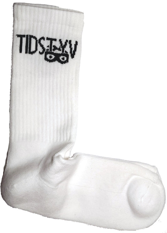 Socks with Tidstyv Logo