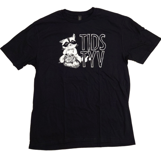 Tidstyv Black Tshirt Unisex