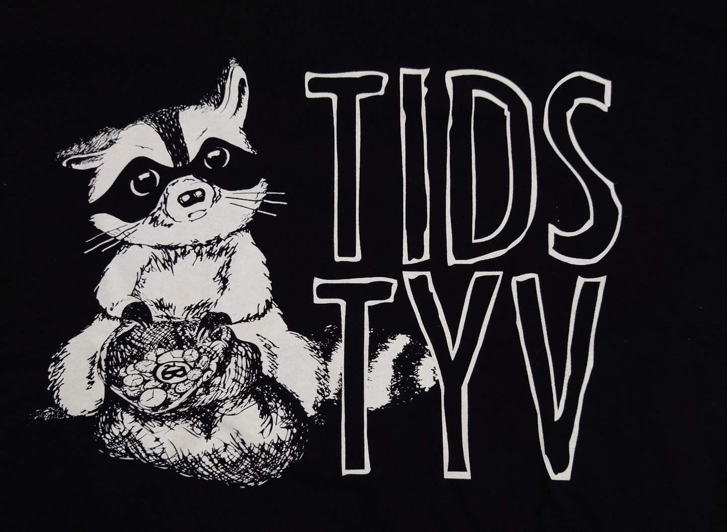 Tidstyv Black Tshirt Unisex